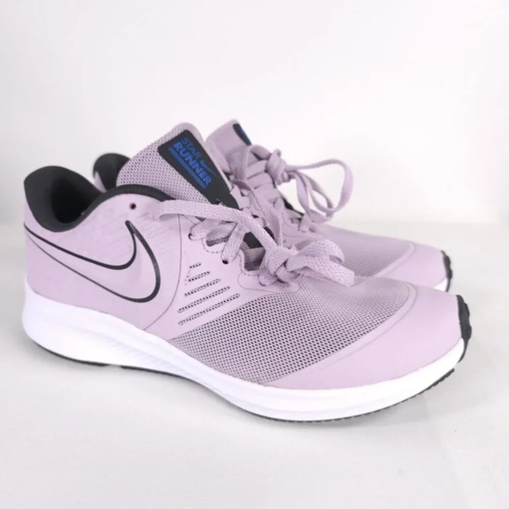 NWB Nike‎ Star Runner 2 GS Iced Lilac Off Noir Soar White AQ3542-501 Size 5.5Y